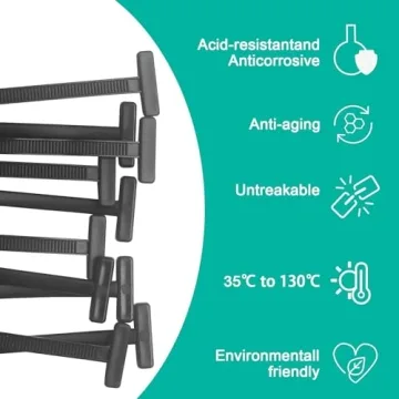 Durable Nylon Cable Tie Buckle Set of 150 - Ideal for Fixes