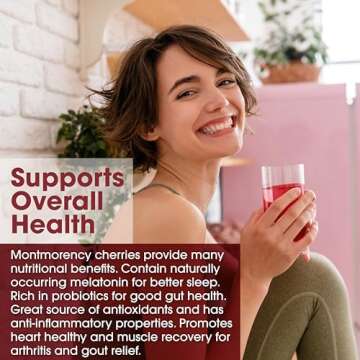 Cherry Bay Orchards Montmorency Tart Cherry Juice - (3 pack - 12oz Bottles) - 100% Domestic, All Natural Ingredients, No Added Sugar, Gluten-Free, GMO Free - 100% Vegetarian and Vegan