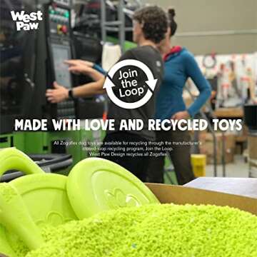 WEST PAW Zogoflex Zisc Dog Flying Disc – Durable & Fun