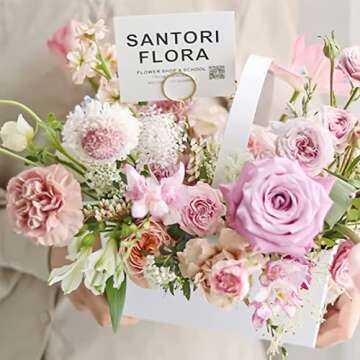 H&W 12''L Golden Ring Loop Round Shape Card Holders 40PCS Floral Picks Clips for Wedding & Flower Arrangements, DIY Craft Wire Clip Table Card Holders Note Photo Picture Memo Holder Cake Topper (Ring)