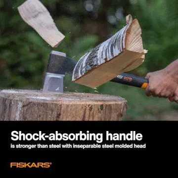 Fiskars X17 Splitting Axe for Wood & Gardening Work