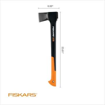 Fiskars X17 Splitting Axe for Wood & Gardening Work