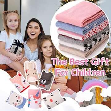 Buy Anlisim Girls Knee High Socks Fun Styles for Kids