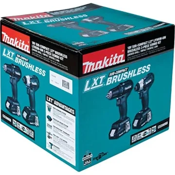 Compact Makita 18V LXT Cordless Tool Combo Kit