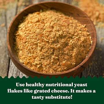 Nutritional Yeast Seasoning - Vegan Pizza Flavor (3.7 oz)