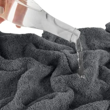 SALBAKOS Luxury Bath Towel Set - 100% Turkish Cotton