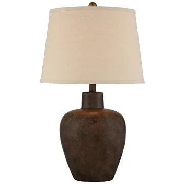 Elegant 27" Tall Regency Hill Glenn Table Lamps Set of 2