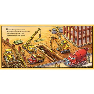 Goodnight Goodnight Construction Site Board Book for Toddlers