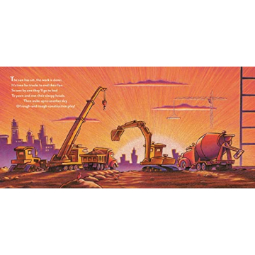 Goodnight Goodnight Construction Site Board Book for Toddlers