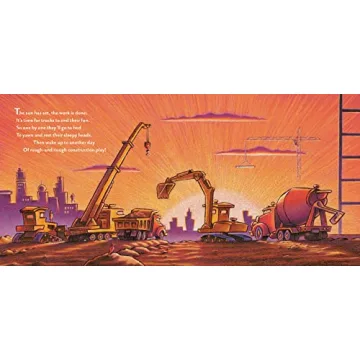 Goodnight Goodnight Construction Site Board Book for Toddlers