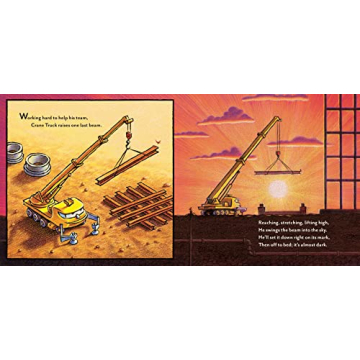 Goodnight Goodnight Construction Site Board Book for Toddlers