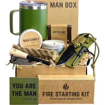 Unique Man Box Gifts for Men - Perfect for Him!