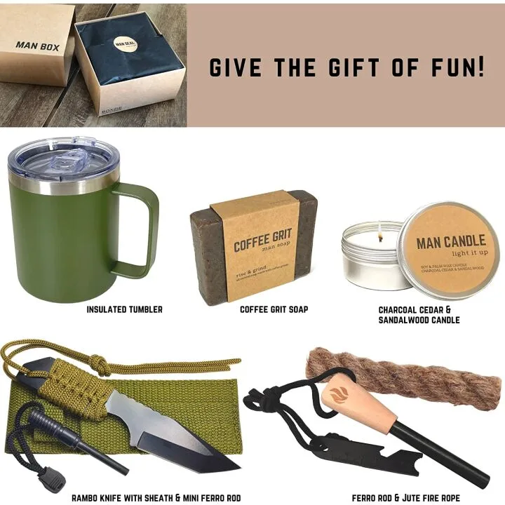Unique Man Box Gifts for Men - Perfect for Him!