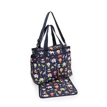 LeSportsac Women's Ryan Baby Tote, Zoo Cute, One Size