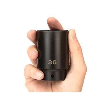 TEKTON 1/2 Inch Drive Impact Socket - Precision & Durability