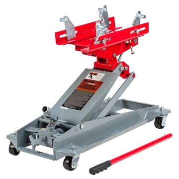 Pro Lift Low Profile Transmission Jack - Heavy Duty Roll Under Floor Jack High Lift from 9 to 24 inc...