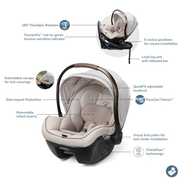 Maxi-Cosi Peri™ 180 Rotating Car Seat for Newborns