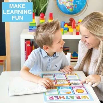 Hadley Designs 16 Educational Posters for Classroom & Kindergarten, Kindergarten Classroom Must Have...