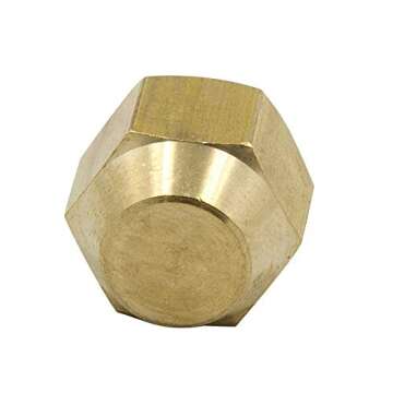 Legines 3/8" Flare Cap for High-Pressure Pipe Connections