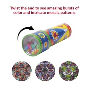 Schylling Classic Tin Kaleidoscope for Kids - Fun & Colorful Toy