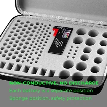 Battery Organizer Storage Case with Battery Tester BT-168