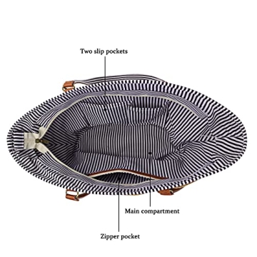 Women's Large Straw Beach Tote with Tassel Summer Essential