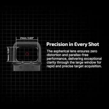 OSIGHT S Multi-Reticle Micro Enclosed Sight - Rechargeable Red Dot