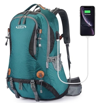G4Free 50L Hiking Backpack | Waterproof Daypack for Outdoor Adventures