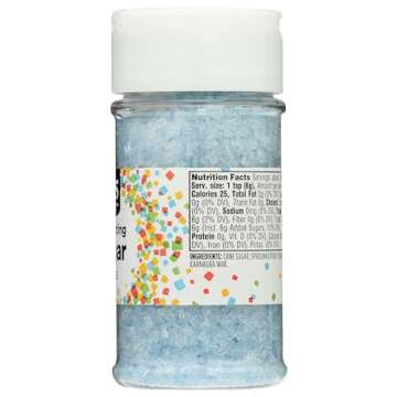 365 by Whole Foods Market, Blue Decorating Sugar, 3.3 Ounce