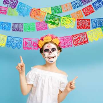 Vibrant 4 Packs Mexican Party Banner - Perfect Fiesta Decor