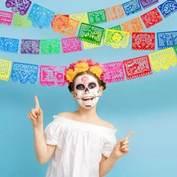 Vibrant 4 Packs Mexican Party Banner - Perfect Fiesta Decor