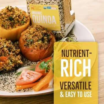 BetterBody Foods Organic Quinoa, Vegan, Gluten Free, Low Glycemic Rice Replacement, 24 ounce