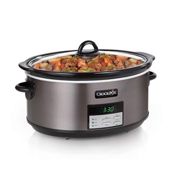 Crock-Pot 8-Quart Slow Cooker with Auto Warm Setting