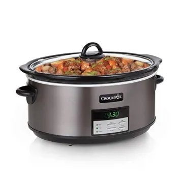 Crock-Pot 8-Quart Slow Cooker with Auto Warm Setting