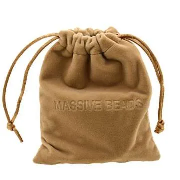 MASSIVE BEADS Knitting Adjustable Mens Womens Natural Gemstone 8MM Round Beads Healing Power Stretch Bracelet (Amazonite, 8mm)