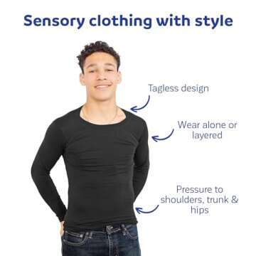 Fun and Function Sens-ational Hip Hugging Tee for Kids