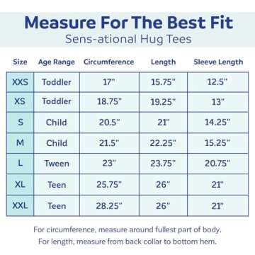 Fun and Function Sens-ational Hip Hugging Tee for Kids