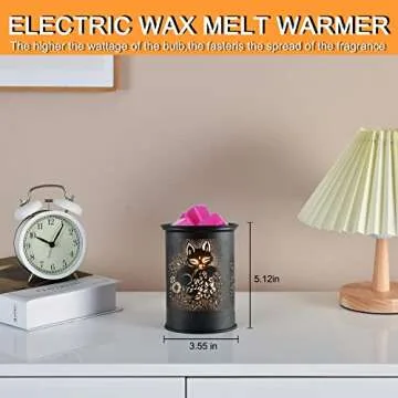 Kobodon Metal Wax Warmer for Home and Office Decor
