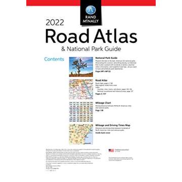 Rand McNally 2022 Road Atlas & National Park Guide - Your Ultimate Travel Companion