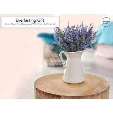 Royal Imports Artificial Lavender Purple Flowers - 12 Single Stems for Bouquet, Home Patio Decoration, Wedding Centerpiece, Wreaths, Floral Arrangements