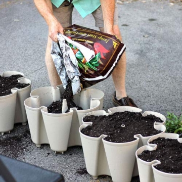 Greenstalk 5 Tier Vertical Garden Planter with Watering System