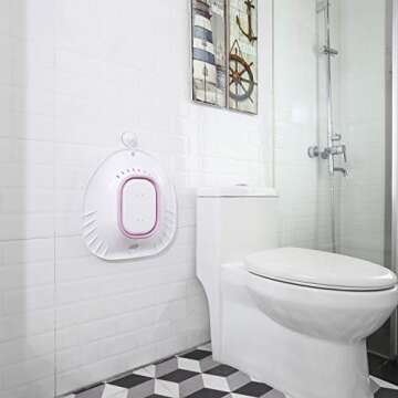 Sitz Bath for Toilet Seat – Foldable Design – Perfect for Postpartum Care & Yoni Steam – for Soothing and Relieving Perineal & Hemorrhoid Swelling/Inflammation – (Purple)