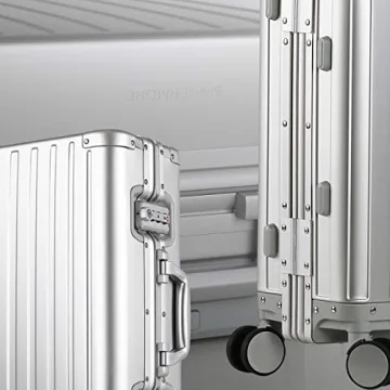 Sindermore Aluminum Carry-On Hardside Suitcase - 20 Inch