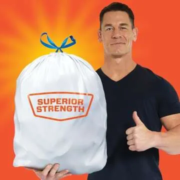 Hefty Strong Tall Kitchen Trash Bags 13 Gallon 90 Count