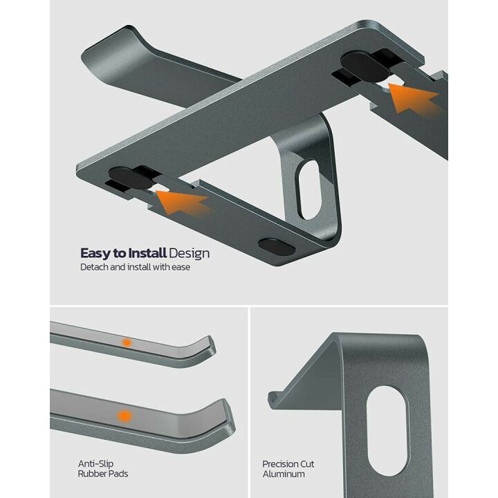 Nulaxy Ergonomic Laptop Stand for 10-15.6" Laptops