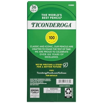 Ticonderoga Tri-Write Pencils for Kids - 36 Count