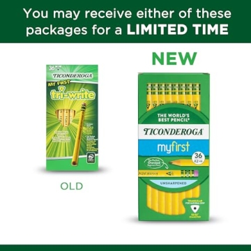 Ticonderoga Tri-Write Pencils for Kids - 36 Count