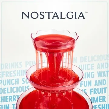 Nostalgia LPF230 LED Party Fountain 3-Tier Beverage Dispenser