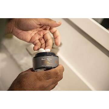 Scotch Porter Curls & Waves Smoothing Hair Balm for Men | Instantly Controls, Moisturizes, Defines & Adds Shine | Free of Parabens, Sulfates & Silicones | Vegan | 3.4oz