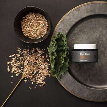 Scotch Porter Curls & Waves Smoothing Hair Balm for Men | Instantly Controls, Moisturizes, Defines & Adds Shine | Free of Parabens, Sulfates & Silicones | Vegan | 3.4oz